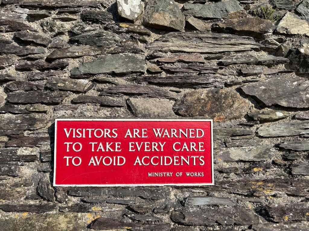 Photo Warning sign