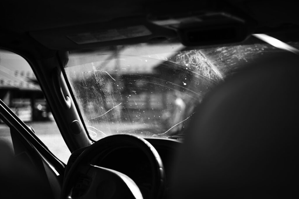 Photo Car windshield